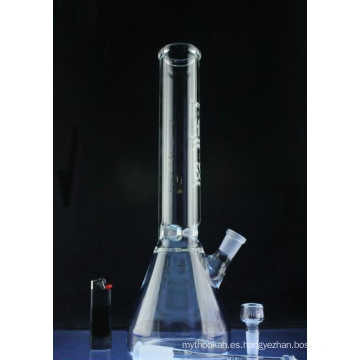 Tubo de agua de fumar de cristal de la cachimba de 15 pulgadas del cubilete de base (ES-GB-553)